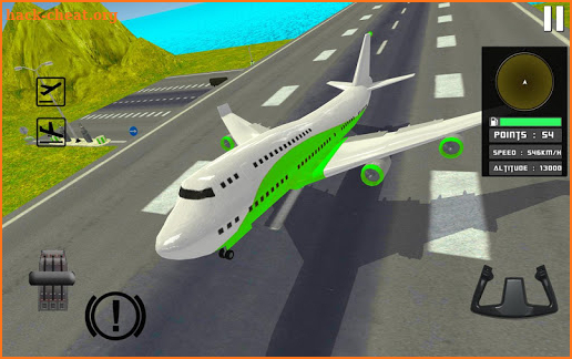 Airplane Flight - Pilot Flying Simulator screenshot