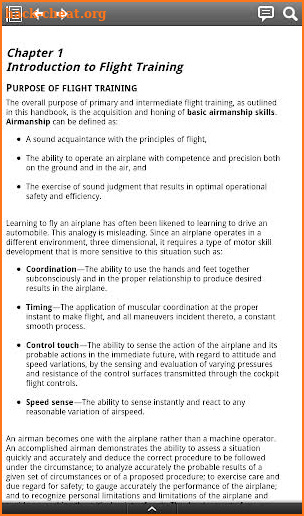 Airplane Flying Handbook (FAA) screenshot