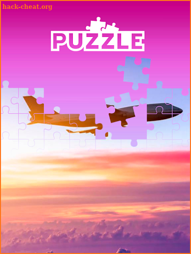 Airplane puzzle games screenshot