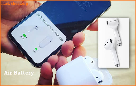 Airpod on android like iphone screenshot
