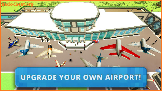 Airport Craft: Fly Simulator Boys Craft Building screenshot