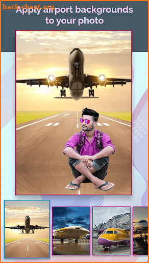 Airport Photo Background Changer screenshot