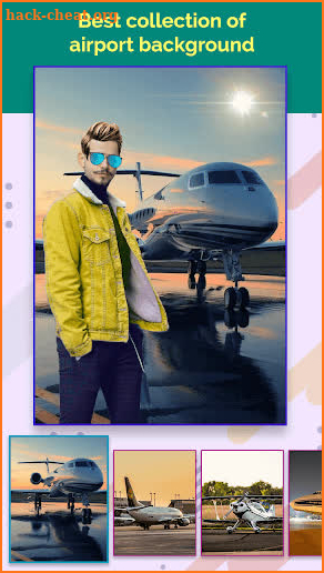 Airport Photo Background Changer screenshot