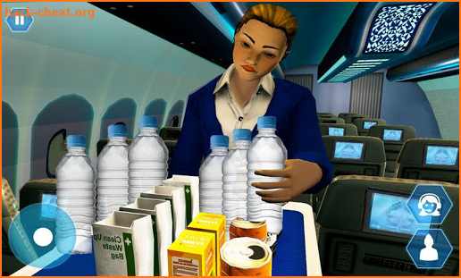 Airport Staff Flight Attendant Air Hostess Games screenshot