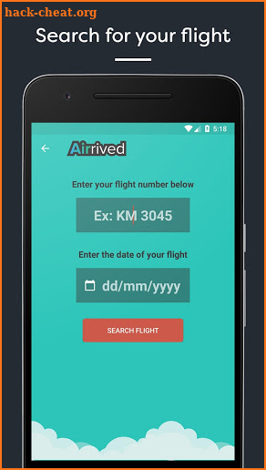 Airrived screenshot