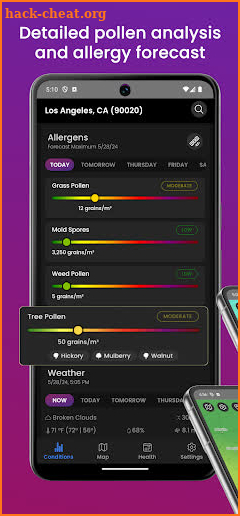 AirScope Pollen & Air Quality screenshot