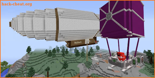 Airship Mod for Minecraft screenshot