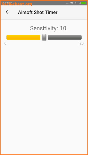 Airsoft Shot Timer screenshot