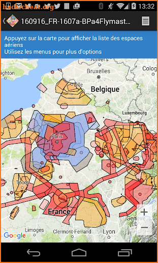 Airspace Map screenshot