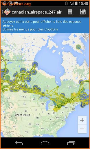 Airspace Map screenshot