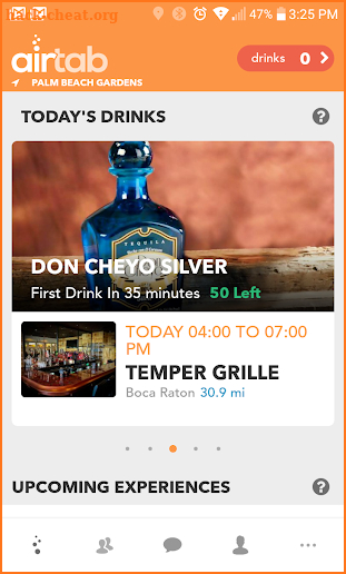 Airtab 2.0 - Your local guide to free drinks screenshot