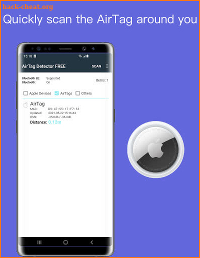 AirTag Detector Free-Bluetooth Scanner screenshot