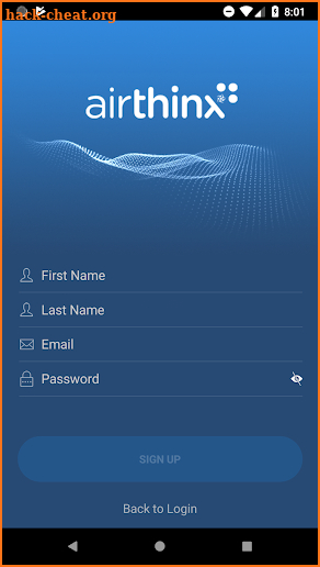 Airthinx screenshot