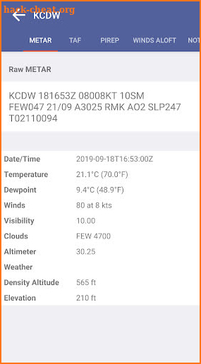 AirWX Aviation Weather screenshot