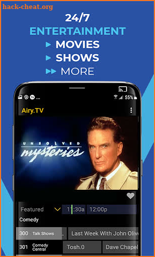 Airy - Free TV & Movie Streaming App Forever screenshot