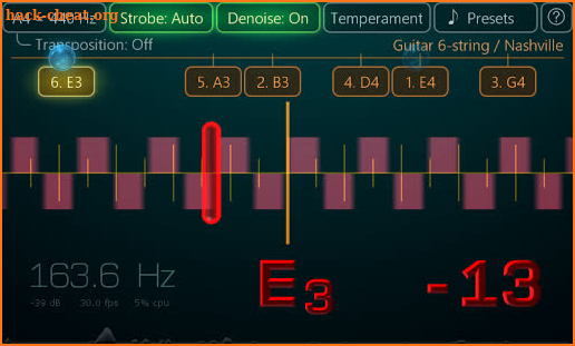 Airyware Tuner - Guitar Tuner & more screenshot