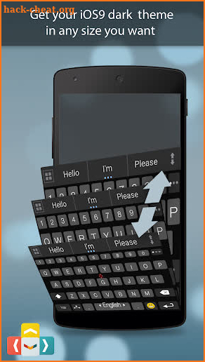 ai.type OS 12 Dark Keyboard screenshot