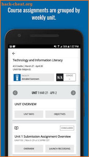 AIU Student Mobile screenshot