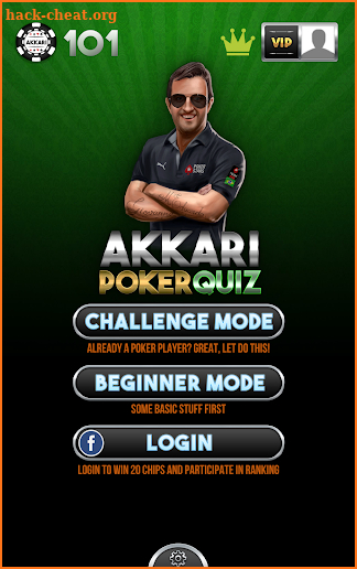 Akkari Poker Quiz screenshot