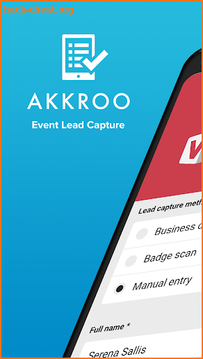 Akkroo screenshot