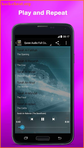 Al Quran MP3 (Full Offline) screenshot