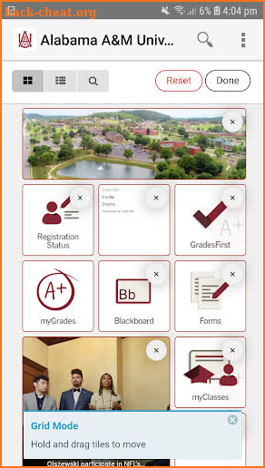 Alabama A&M University screenshot