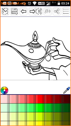 Aladdin Coloring Book screenshot