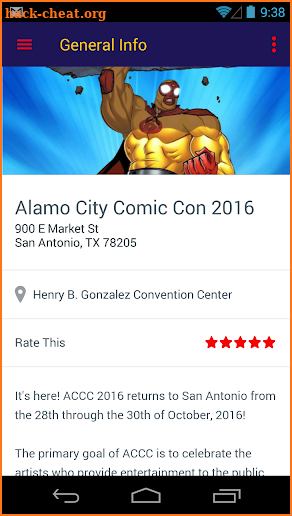 Alamo City Comic Con screenshot