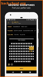 Alamo Drafthouse: Times + Tickets screenshot