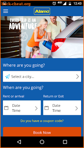 Alamo Rent A Car screenshot