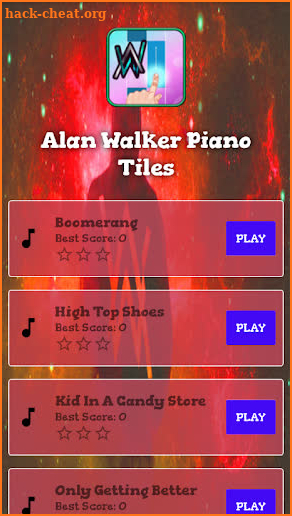 alan piano game screenshot