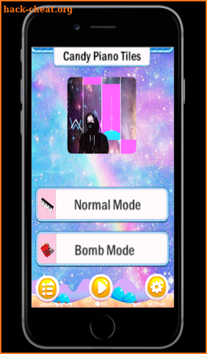 ALan Walker Paino Tiles screenshot