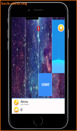 ALan Walker Paino Tiles screenshot