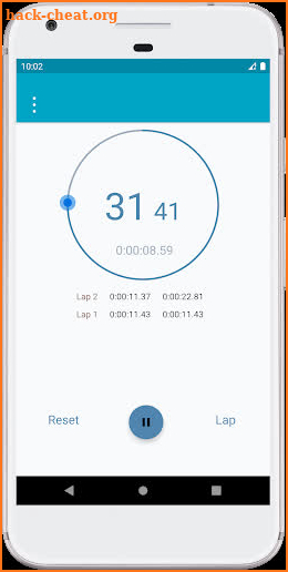 Alarm clock, World clock, Timer, Stopwatch screenshot