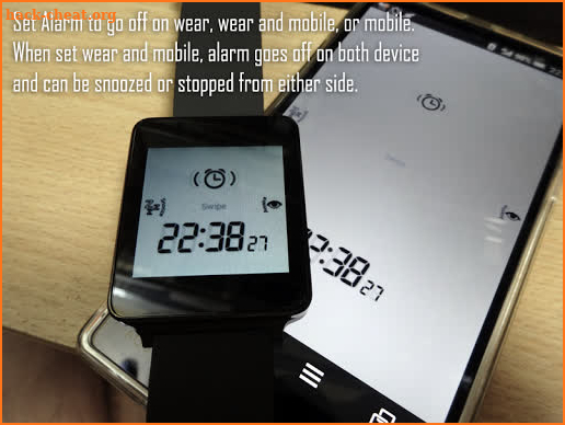 Alarm for Android Wear screenshot