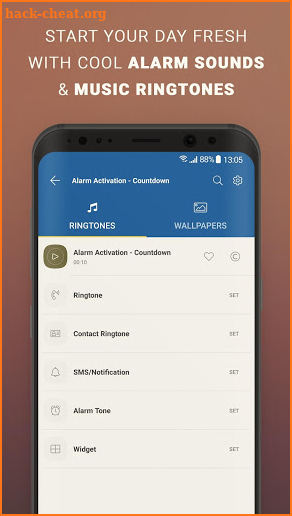 Alarm Sounds & Ringtones Free screenshot