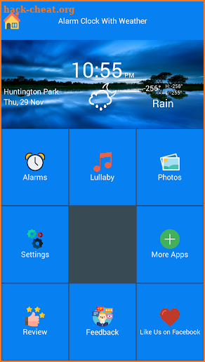 alarmclockwithweather screenshot