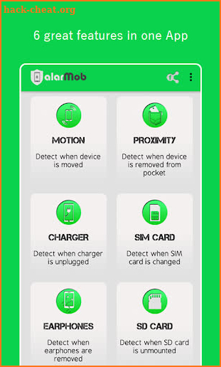 alarMob - Anti-theft alarm screenshot