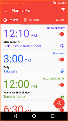 Alarms Pro screenshot