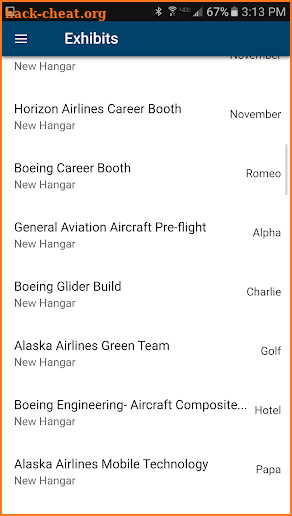 Alaska Airlines Aviation Day screenshot