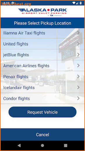 Alaska Park Valet Parking screenshot