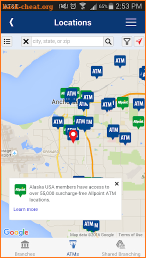 Alaska USA FCU screenshot