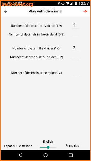 Alb Divisions -without or with decimals screenshot