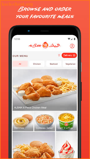 ALBAIK Delivery screenshot