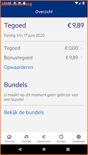 ALDI TALK Nederland screenshot