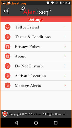 Alertizen - The Active Watch Neighborhood screenshot