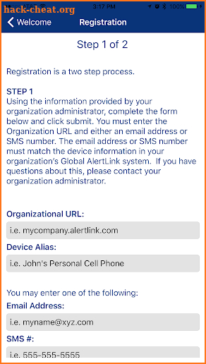 AlertLink Connect screenshot