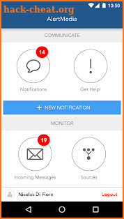 AlertMedia Pro screenshot