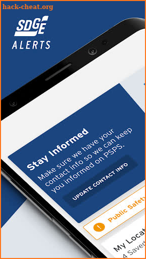 Alerts by SDG&E screenshot