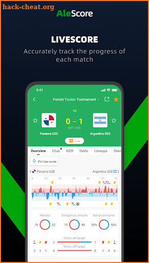 AleScore:Livescore, Prediction screenshot